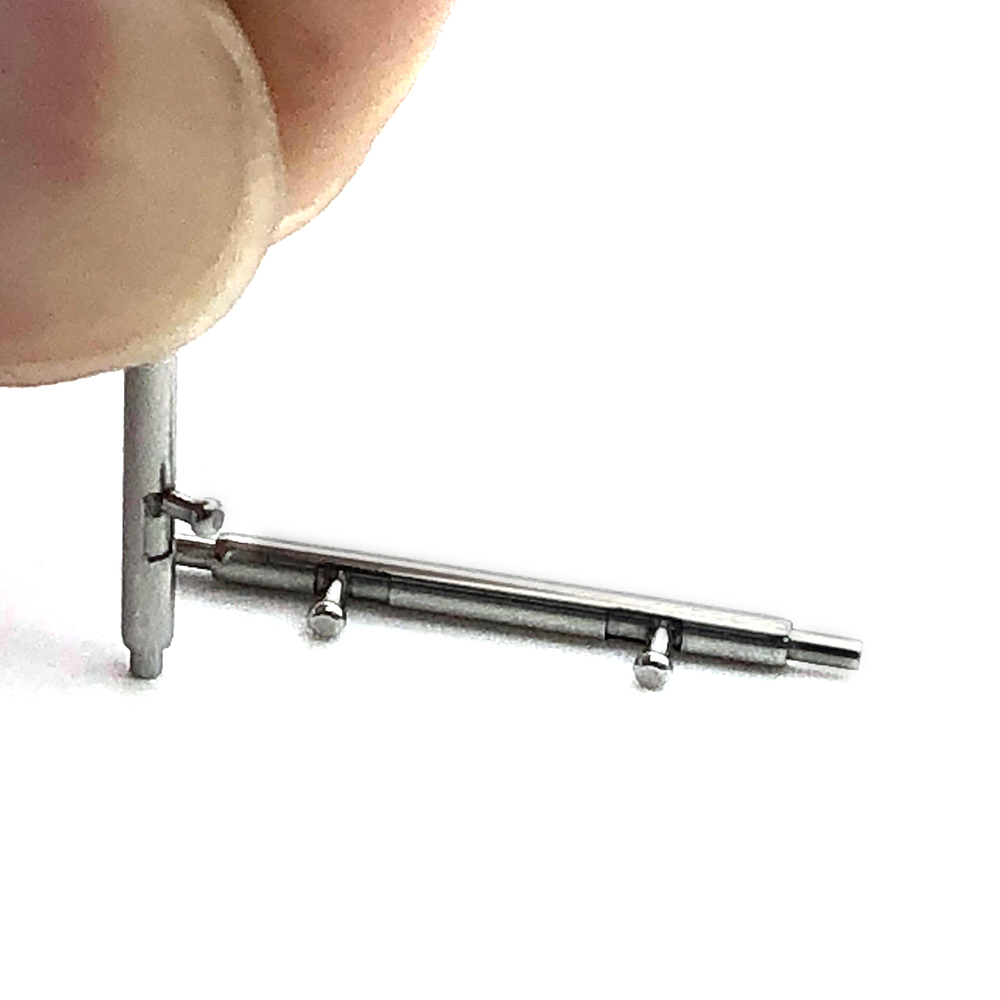 非標生耳 不銹鋼手表配件 全鋼快拆開關生耳 彈簧數(shù)碼表帶連接軸