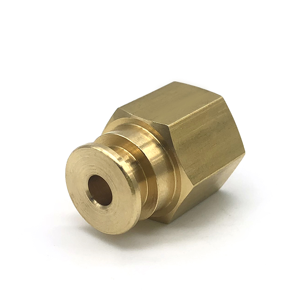 銅螺母 非標螺母 螺帽 黃銅螺母 蓋螺母 CNC車削 中空蓋螺母 蓋母 汽車零部件