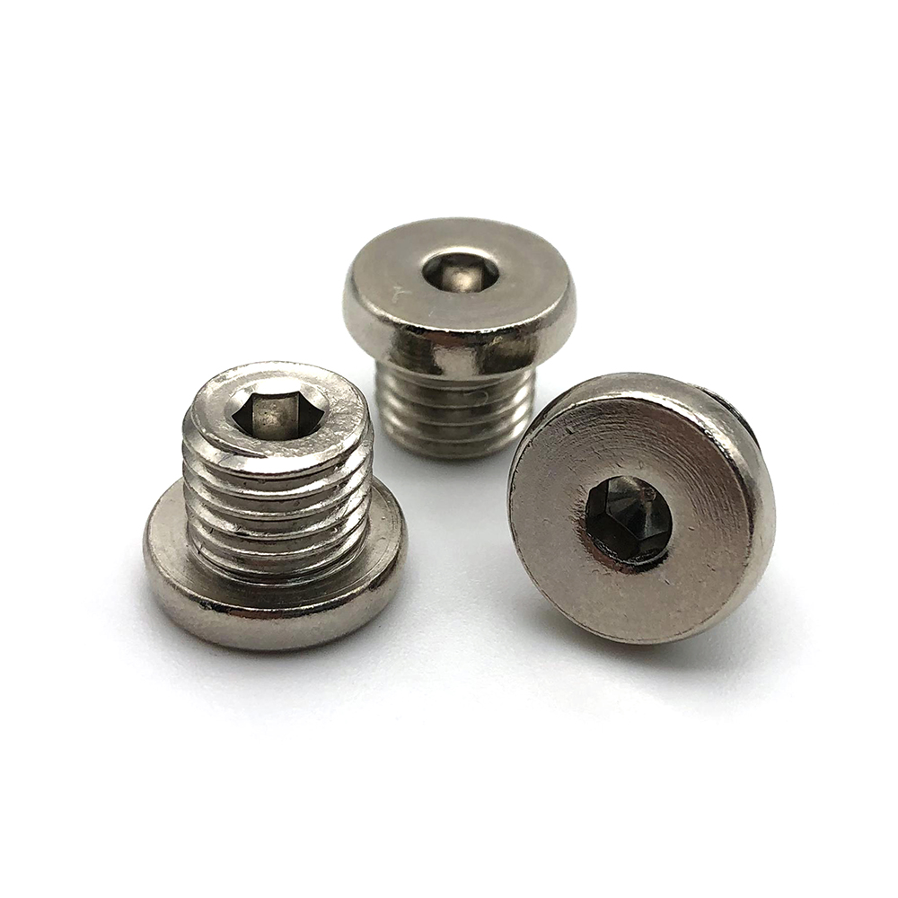 工廠生產不銹鋼內六角螺絲雙槽螺絲定制非標螺絲