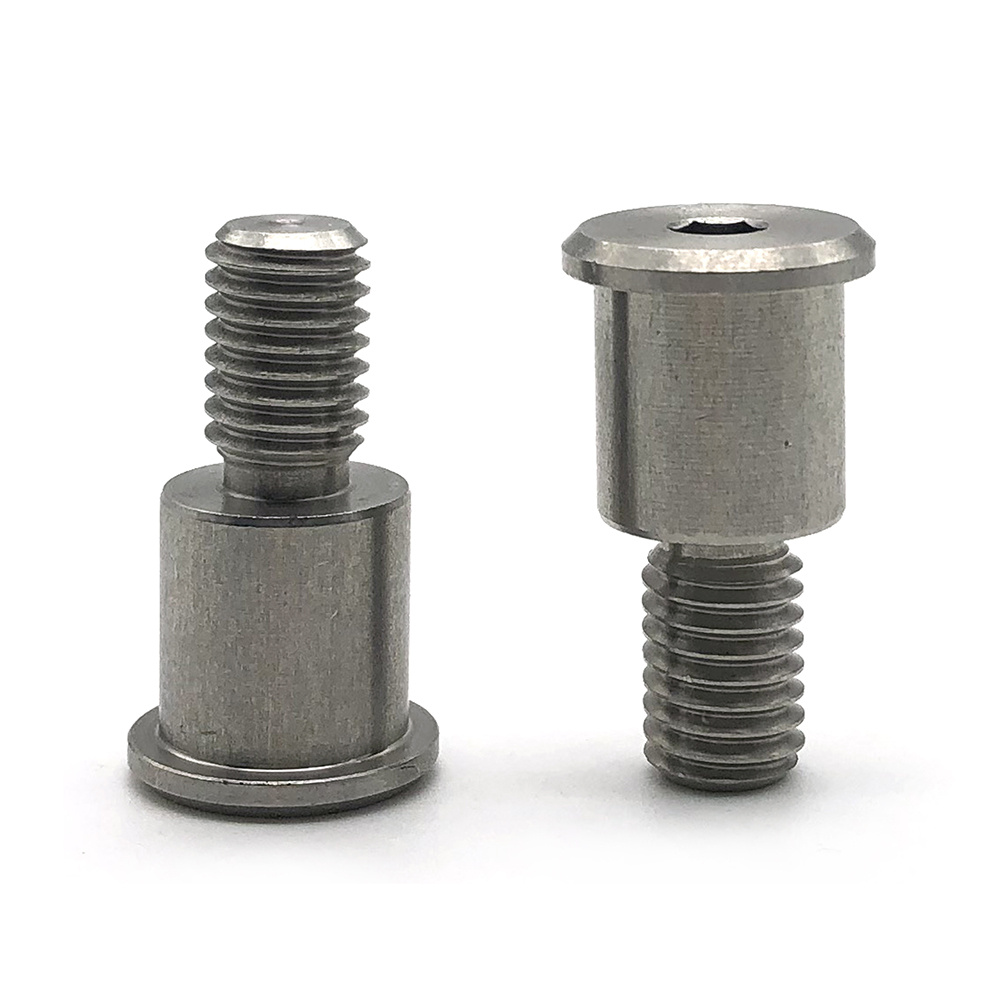 非標(biāo)定制臺階螺絲不銹鋼臺階內(nèi)六角螺絲來圖加工碳鋼半牙限位螺釘